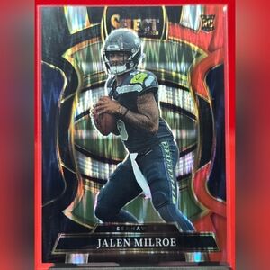 BLACK & RED SHOCK : JALEN MILROE (RC)